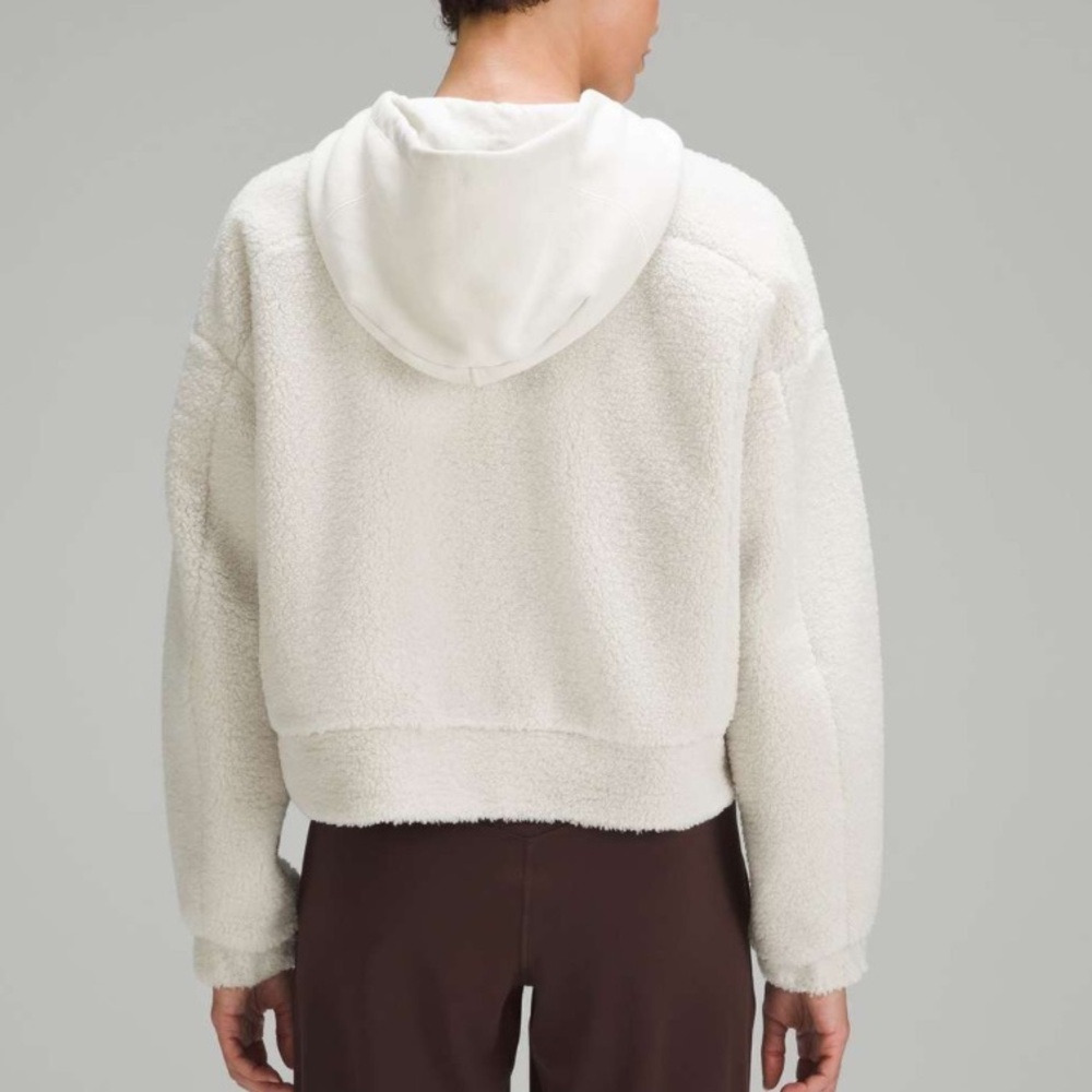 Lululemon Textured Fleece Embroidered Logo Minimalist Hoodie - Picture 2 of 12